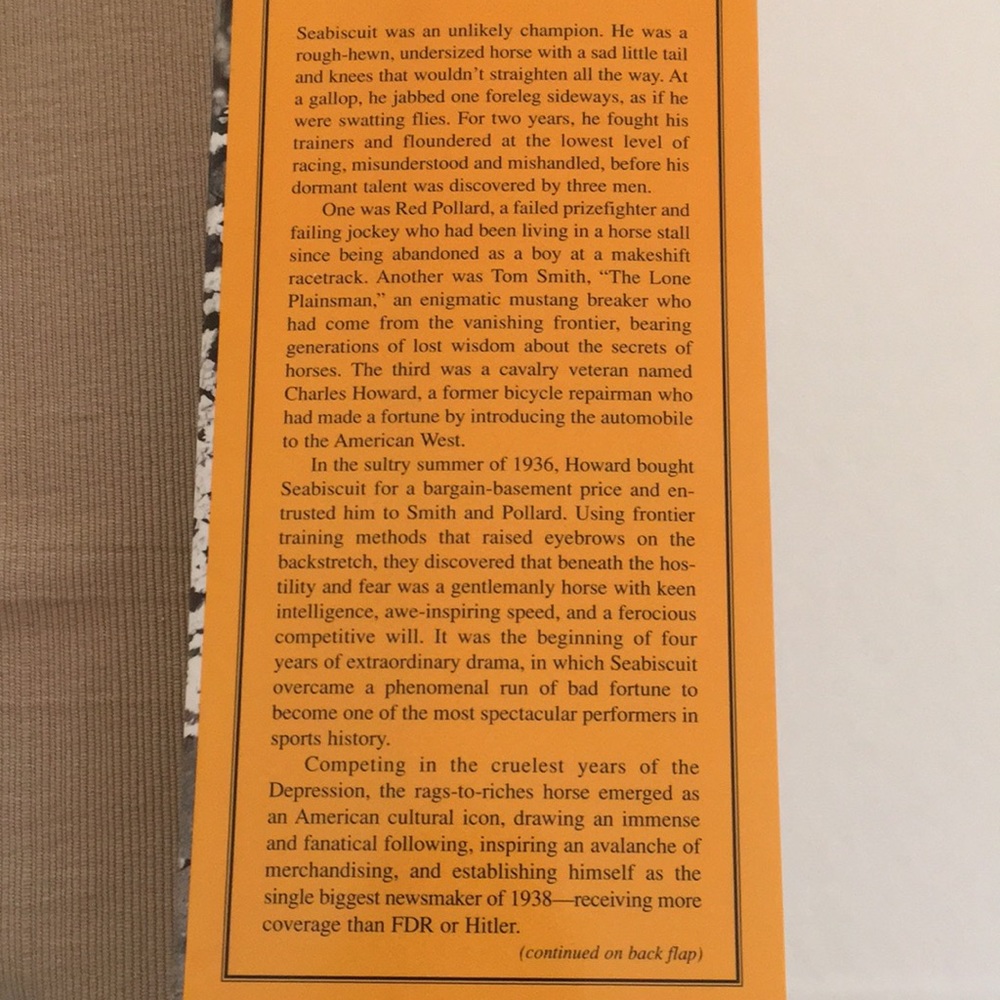 Book, Seabiscuit 🐎 - Picture 2 of 6